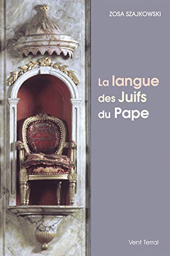 Cover for La langue des juifs du pape