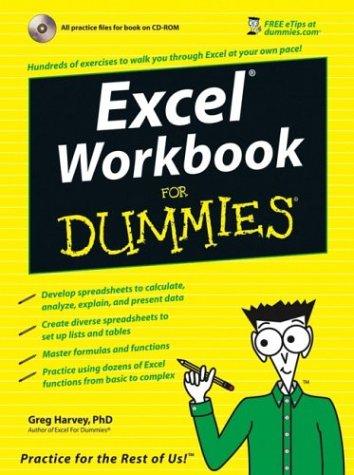 Cover for Excel Workbook For Dummies (For Dummies (Computer/Tech))