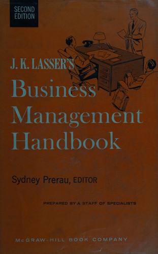 Cover for Business management handbook.