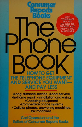 Cover for The phone book