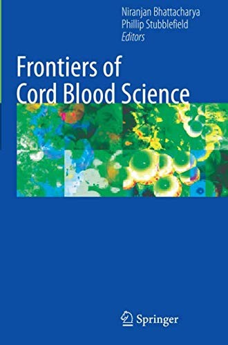 Cover for Frontiers of Cord Blood Science