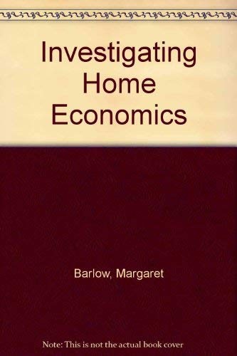 Cover for Investigating Home Economics