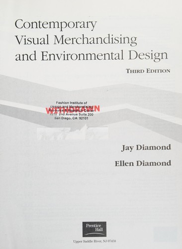 Cover for Contemporary visual merchandising and environmental design