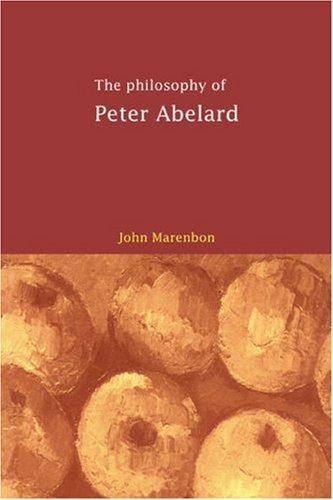 Cover for The philosophy of Peter Abelard