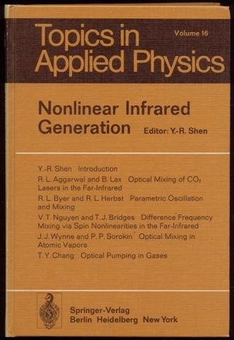 Cover for Nonlinear infrared generation