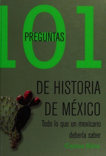 Cover for 101 perguntas de historia de México