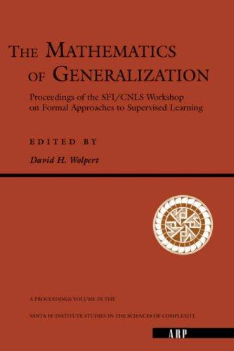 Cover for The Mathematics of Generalization (Santa Fe Institute Studies,)