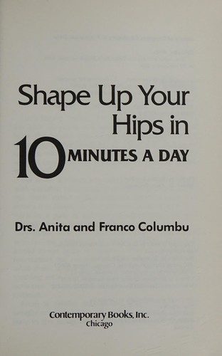 Cover for Shape up your hips in 10 minutes a day
