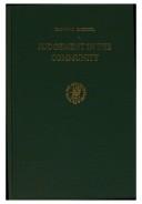 Cover for Judgement in the community