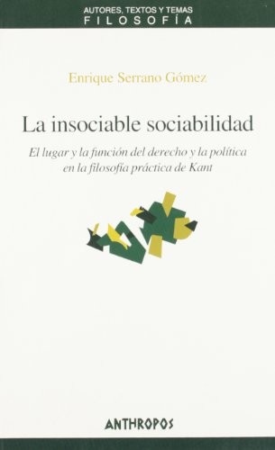 Cover for INSOCIABLE SOCIABILIDAD, LA