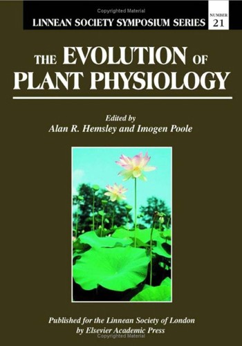 Cover for The Evolution of plant physiology