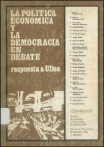 Cover for La Política económica y la democracia en debate