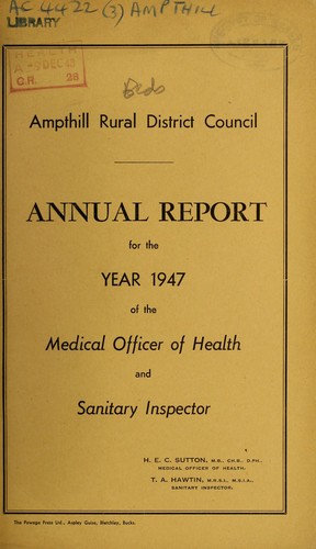 Cover for [Report 1947]