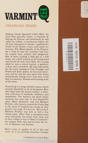 Cover for Varmint Q.