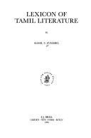 Cover for Lexicon of Tamil literature