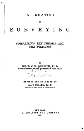 Cover for A Treatise on Surveying: Comprising the Theory and the Practice