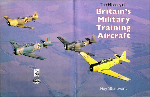 Cover for The history of British military training aircraft