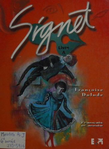 Cover for Signet