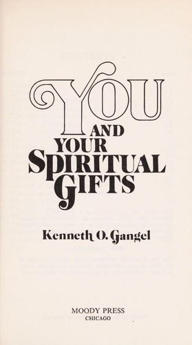 Cover for You and Your Spiritual Gifts