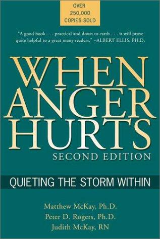Cover for When anger hurts