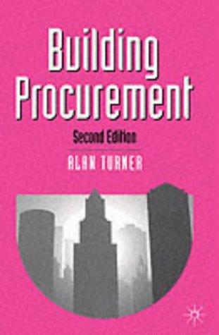 Cover for Building Procurement (Building & Surveying)