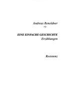 Cover for Eine einfache Geschichte