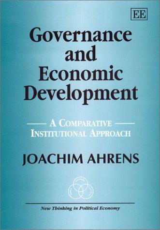 Cover for Governance and Economic Development