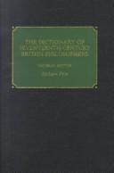 Cover for The Dictionary of Seventeenth-Century British Philosophers