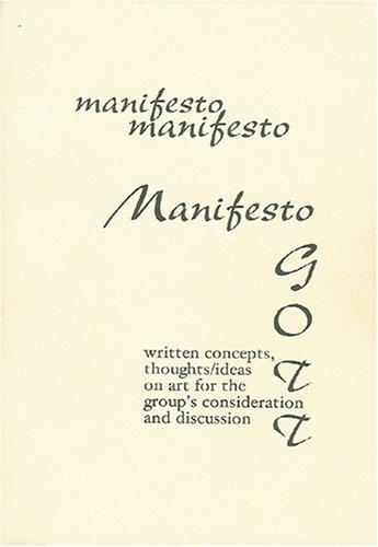 Cover for manifesto GOTT