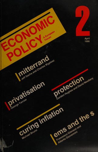 Cover for Economic policy