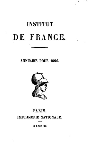 Cover for Annuaire