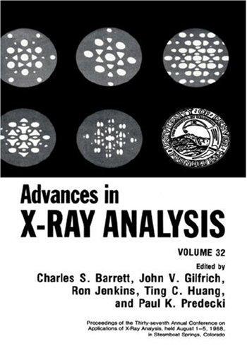 Cover for Advances in X-Ray Analysis