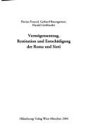Cover for Vermögensentzug, Restitution und Entschädigung der Roma und Sinti