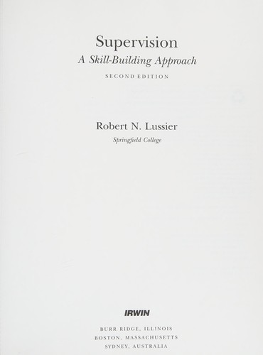 Cover for Supervision