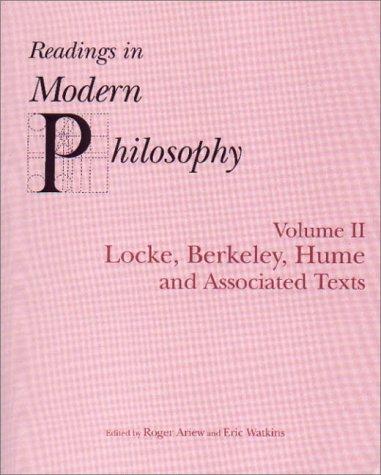 Cover for Readings in Modern Philosophy