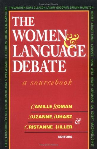 Cover for The Women and Language Debate
