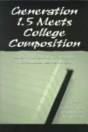 Cover for Generation 1.5 Meets College Composition