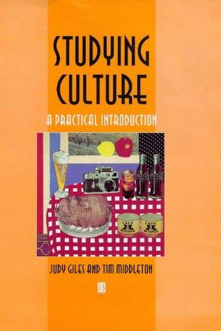Cover for Studying Culture