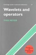 Cover for Wavelets and operators