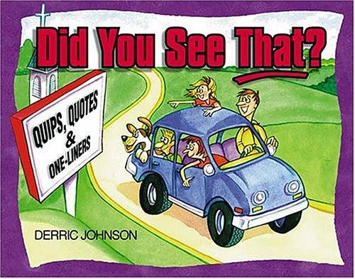 Cover for Did you see that?