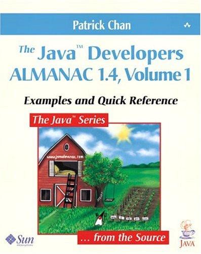 Cover for The Java(TM) Developers Almanac 1.4, Volume 1