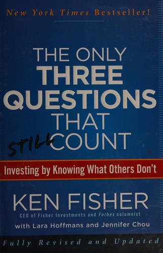 Cover for The only three questions that still count