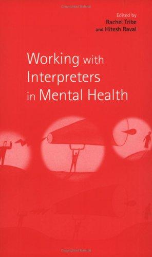Cover for Working with Interpreters in Mental Health
