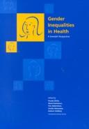 Cover for Gender Inequalities in Health
