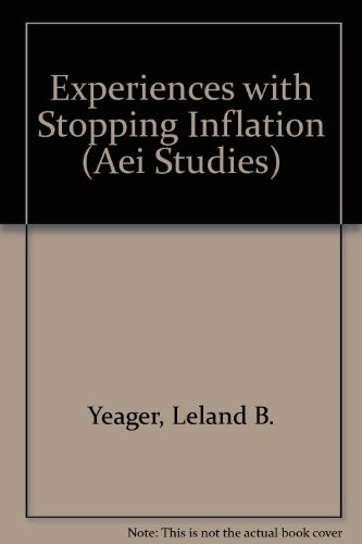 Cover for Experiences with stopping inflation