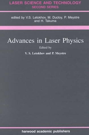 Cover for Advances in laser physics