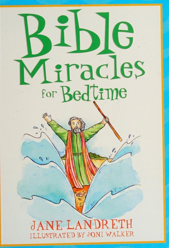 Cover for Bible miracles for bedtime