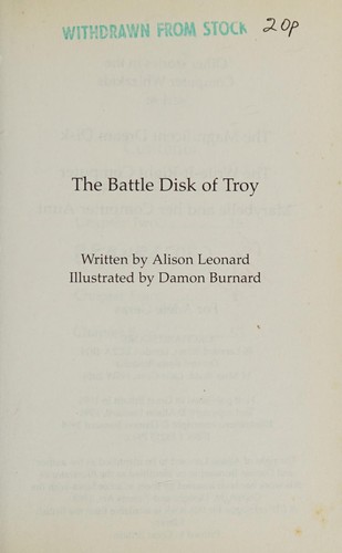 Cover for Battle Disk of Troy (Computer Whizzkids)