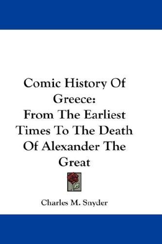 Cover for Comic History Of Greece