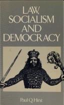 Cover for Law, socialism, and democracy